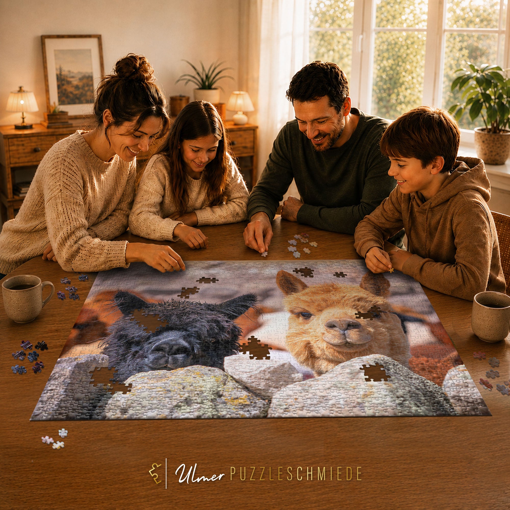 ulmer-puzzleschmiede-alpaka-puzzle-2000-teile-anden-tiermotiv image 4