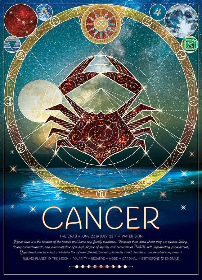 cobble-hill-500-teile-puzzle-cancer-sternzeichen-krebs image 2