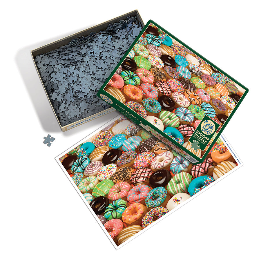 cobble-hill-doughnuts-1000-teile-puzzle-donuts-motiv image 3