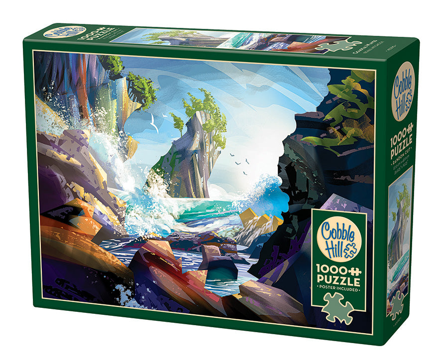 cobble-hill-1000-piece-coastal-waves-puzzle-1000-teile-meer image 1
