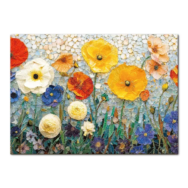 kaayee-cardboard-puzzle-wildflower-1000-teile-eco-white-board image 1