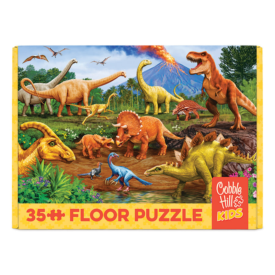 cobble-hill-floor-puzzles-dinos-puzzle-35-teile-dinosaurier image 7
