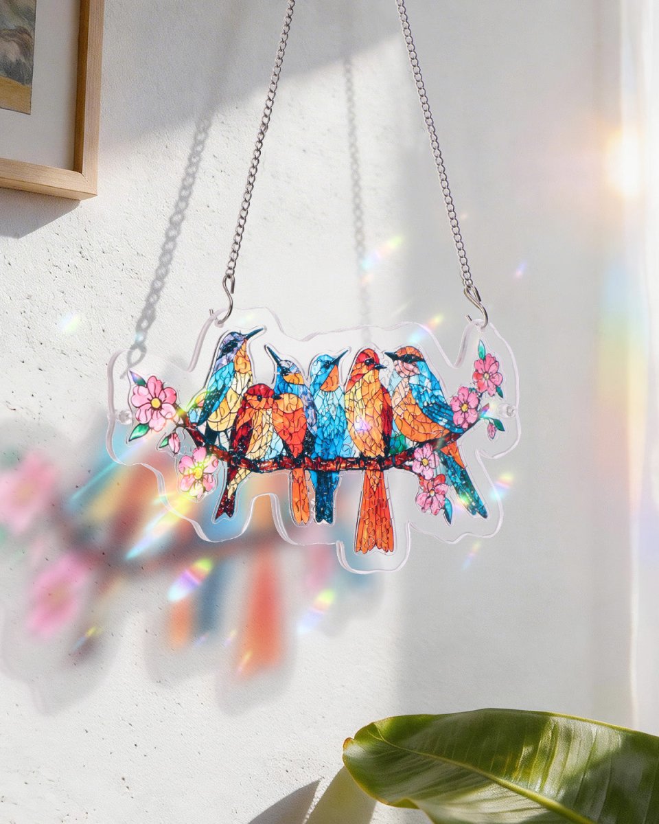 kaayee-suncatcher-blossom-songbirds-acrylpuzzle-transparent image 7