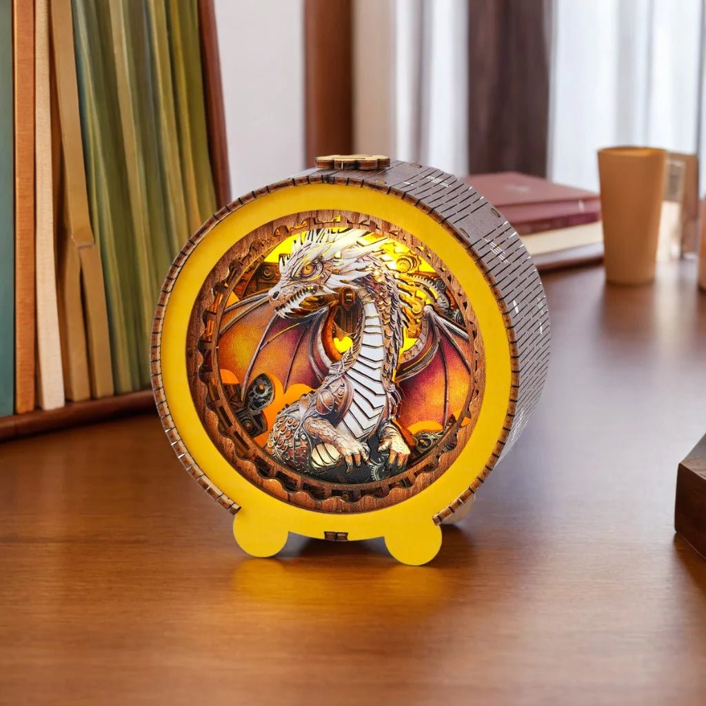 kaayee-night-light-gear-dragon-3d-holzpuzzle-drache-nachtlicht image 4