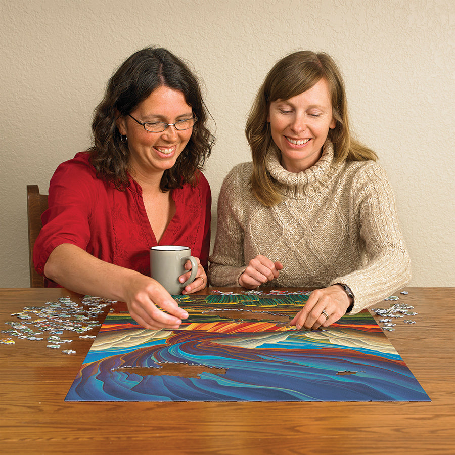 cobble-hill-1000-piece-amazement-puzzle-1000-teile-cowboy image 4