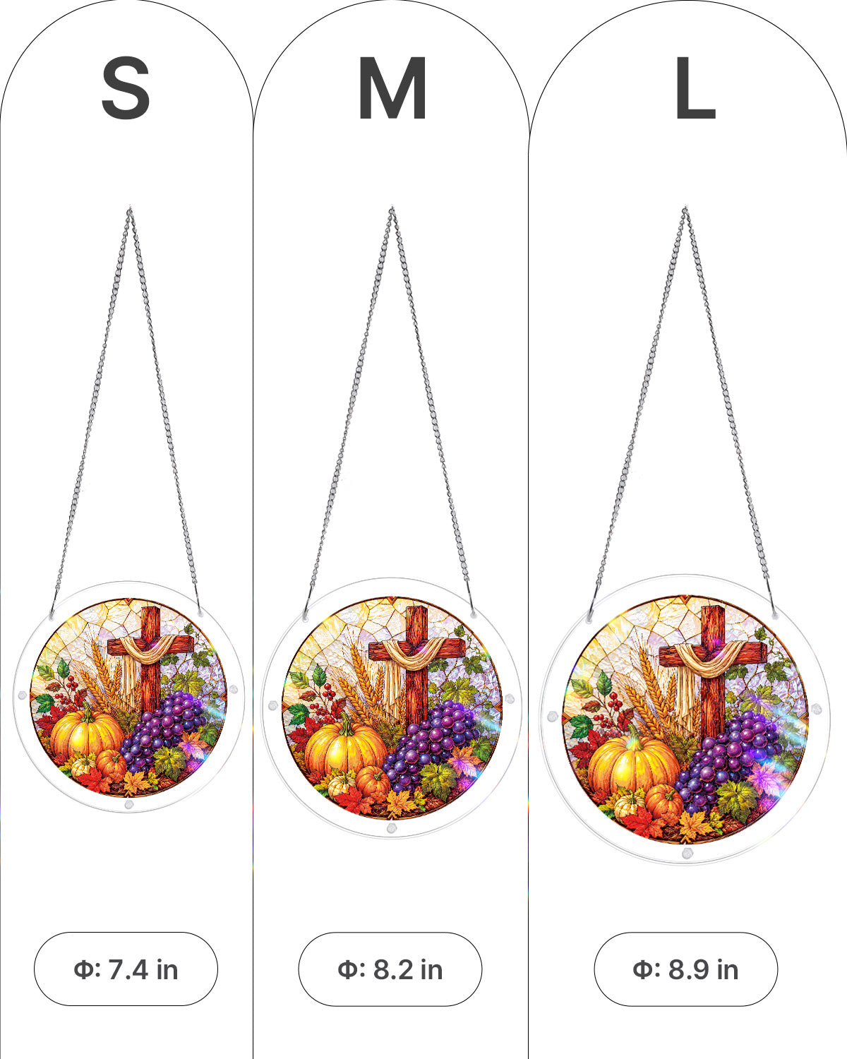 kaayee-suncatcher-puzzle-harvest-blessings-fensterbild-acryl-herbst image 5