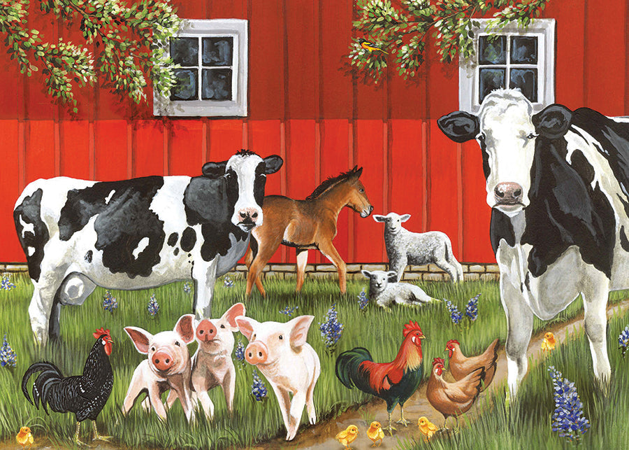 cobble-hill-tray-puzzles-red-barn-farm-rahmenpuzzle-35-teile-bauernhof image 3