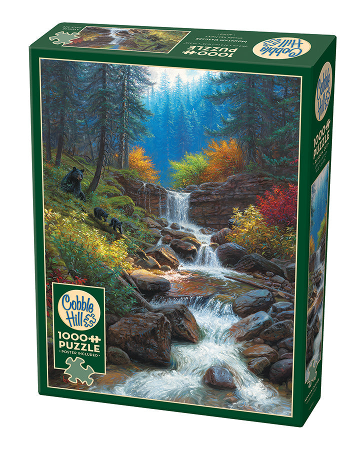 cobble-hill-1000-piece-mountain-cascade-puzzle-1000-teile-b-ren image 1