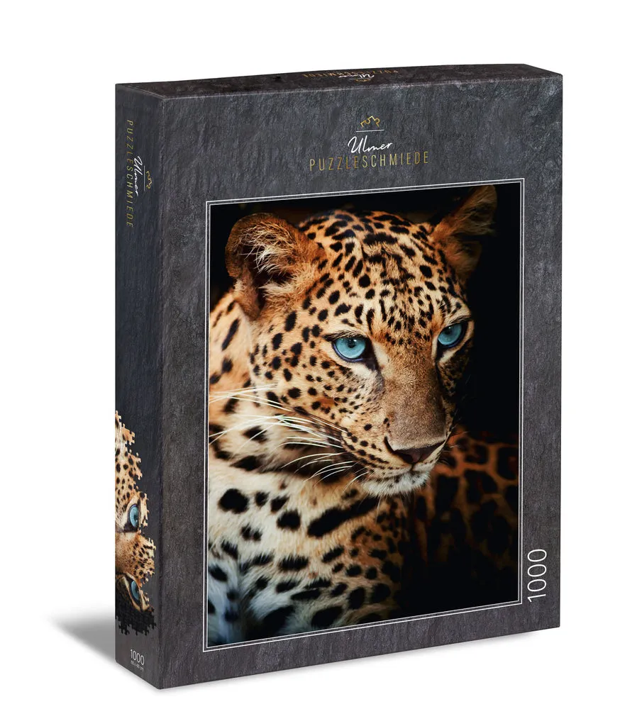 ulmer-puzzleschmiede-puzzle-1000-teile-leopardo-leopard-puzzle image 1