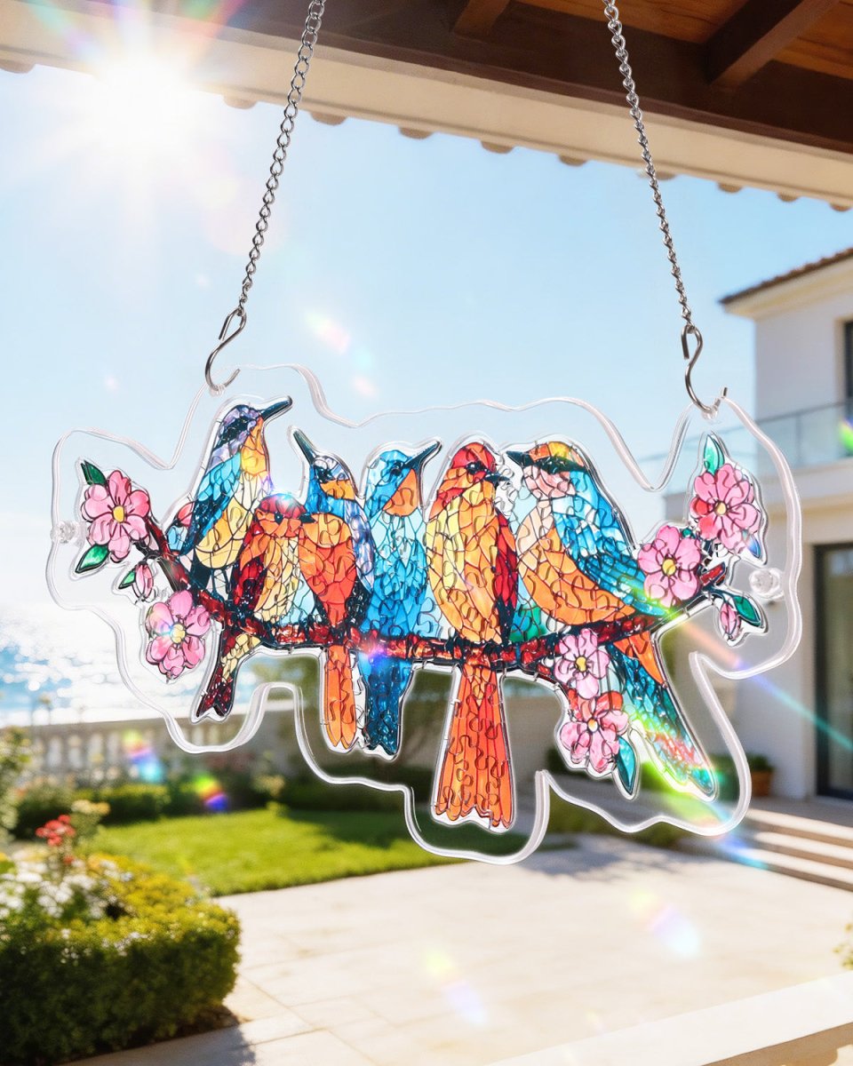 kaayee-suncatcher-blossom-songbirds-acrylpuzzle-transparent image 8