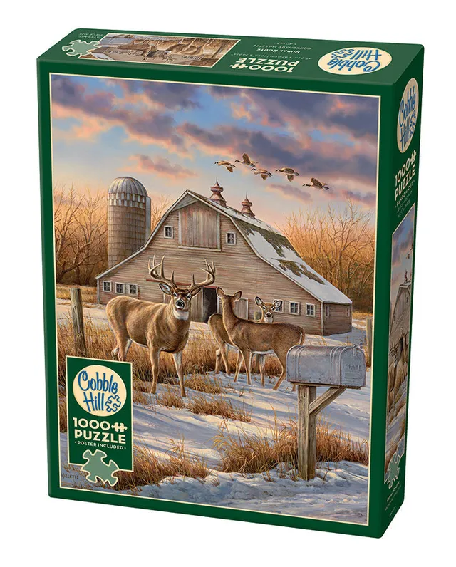 cobble-hill-1000-piece-rural-route-puzzle-1000-teile-farm image 1