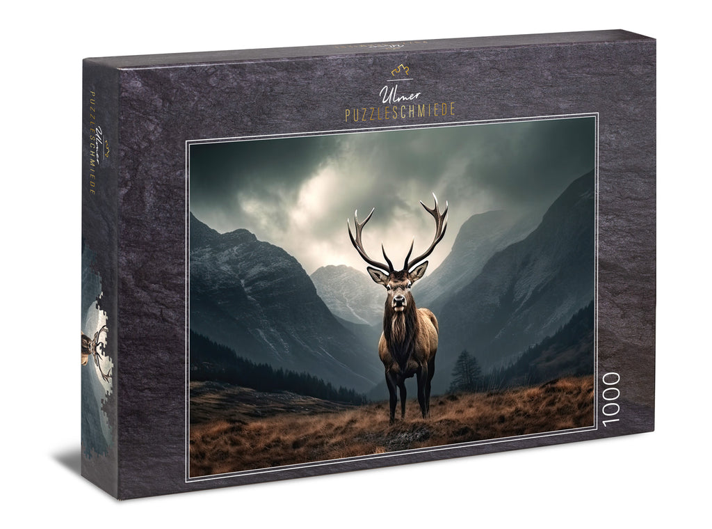 ulmer-puzzleschmiede-lord-of-the-valley-puzzle-1000-teile-hirsch image 1