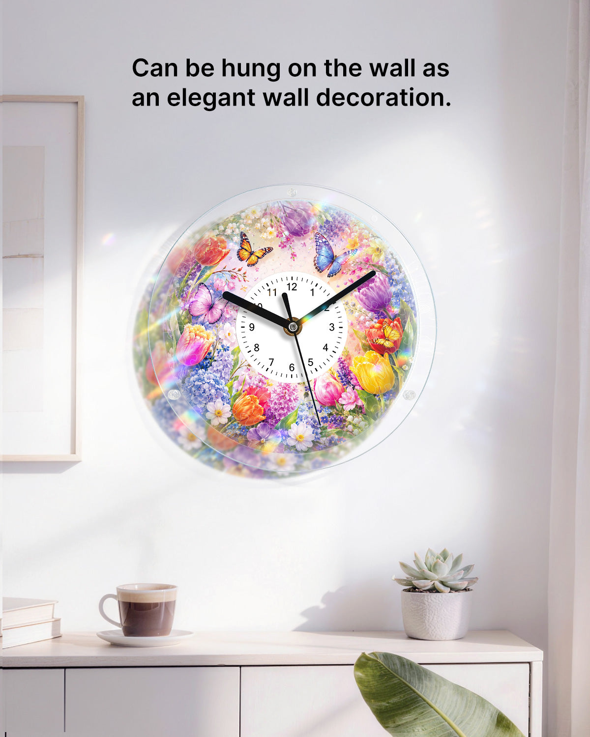 kaayee-clock-kit-tulips-of-spring-puzzle-uhr-acryl-regular image 4