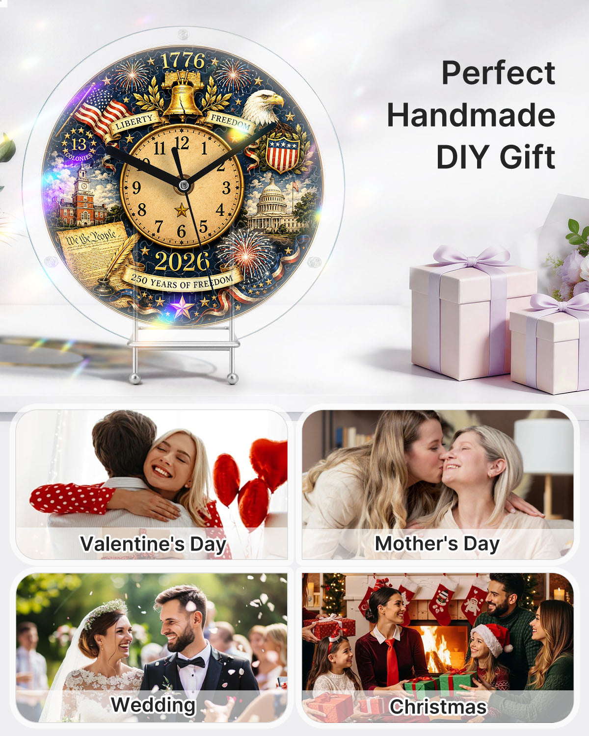 kaayee-250th-anniversary-freedom-puzzleuhr-clock-kit-regular image 7