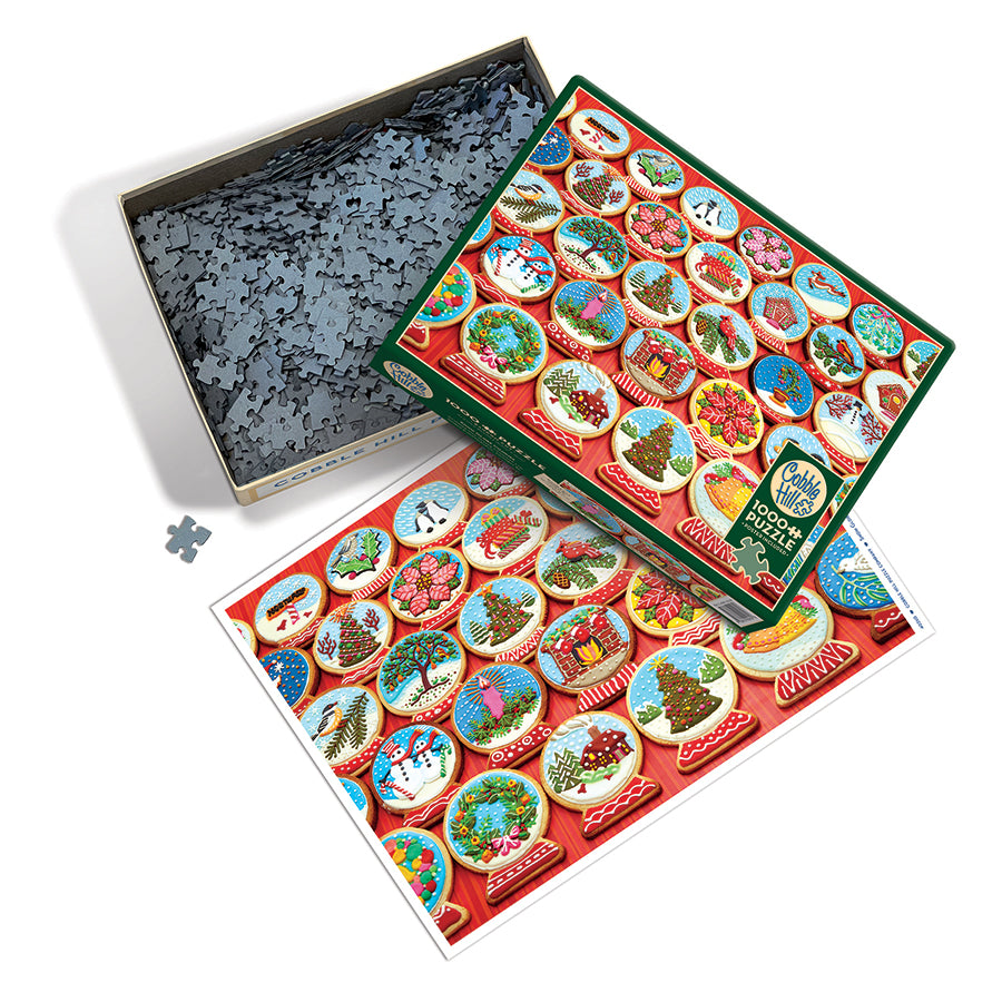 cobble-hill-1000-piece-snow-globe-cookies-puzzle-1000weihnachten image 3