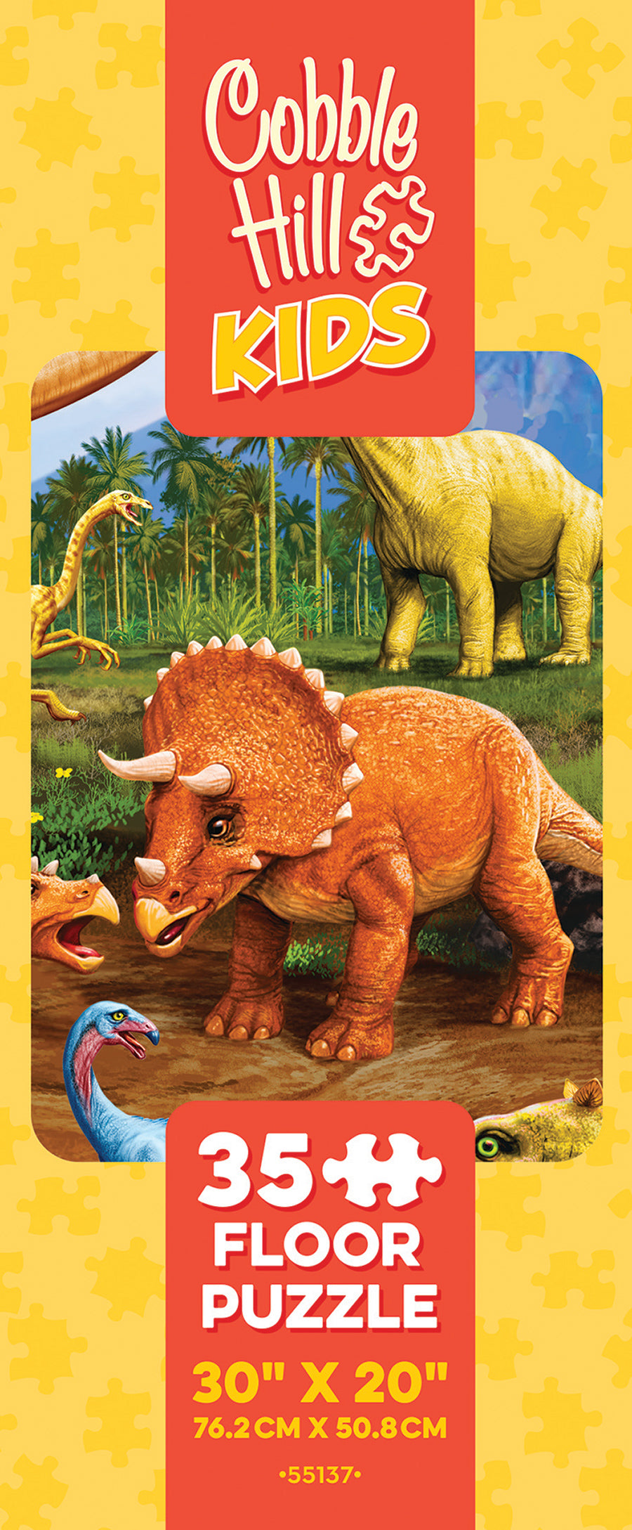 cobble-hill-floor-puzzles-dinos-puzzle-35-teile-dinosaurier image 3