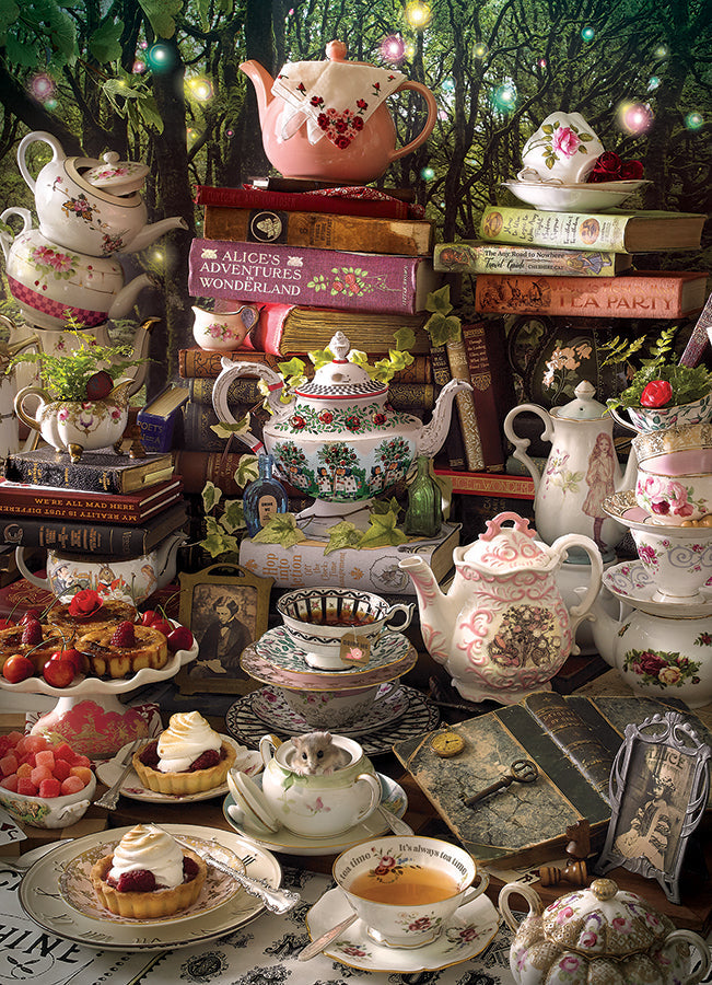 cobble-hill-we-re-all-mad-here-1000-teile-puzzle-alice image 2