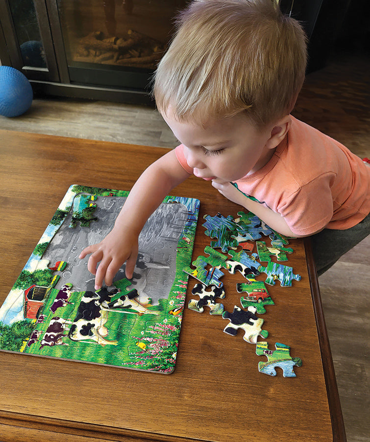 cobble-hill-cow-stream-35-teile-rahmenpuzzle-kuhweide image 2
