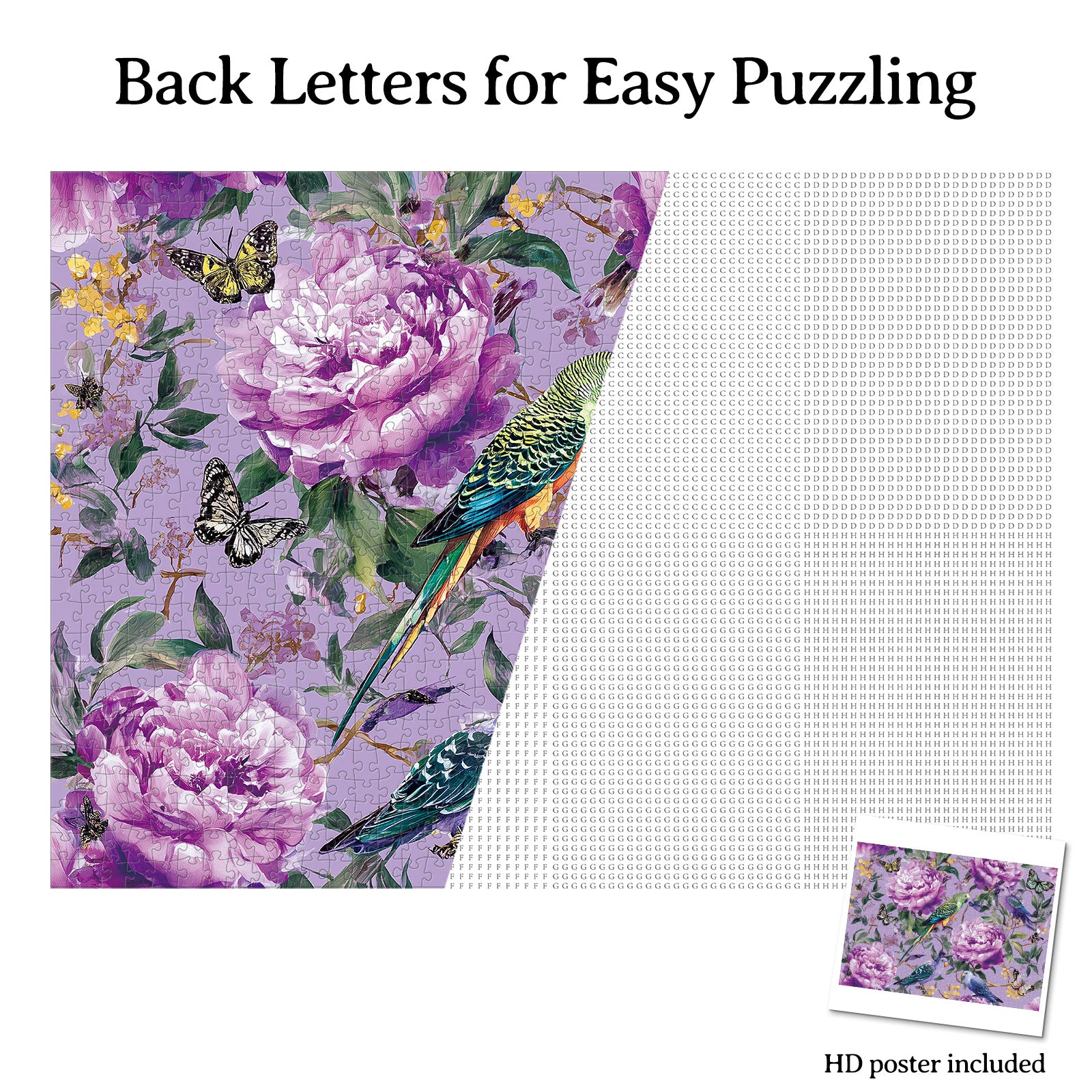 kaayee-lavender-birdsong-kartonpuzzle-1000-teile-standard image 8