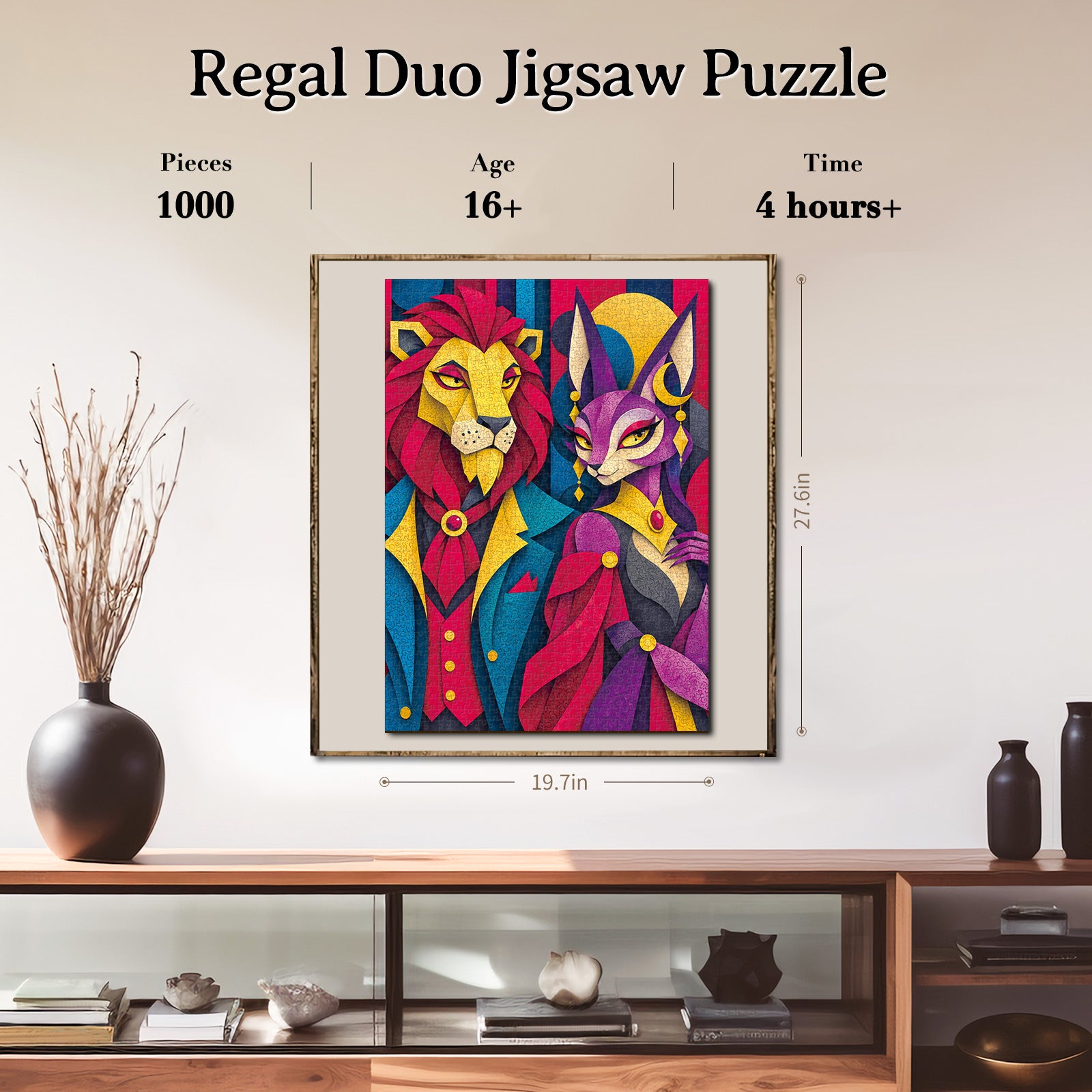 kaayee-cardboard-puzzle-regal-duo-1000-teile-standard image 6