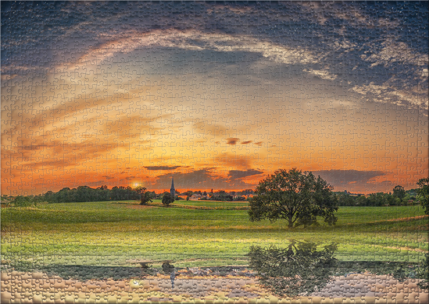 ulmer-puzzleschmiede-puzzle-1000-teile-dahoam-bayern-landschaft image 2