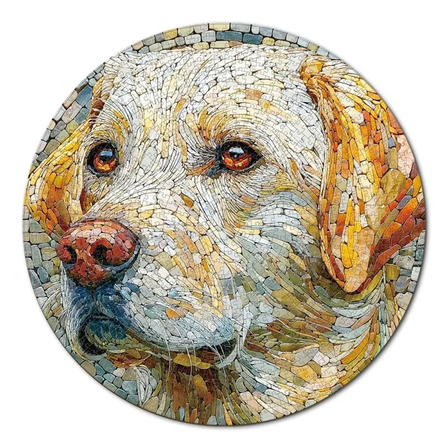 kaayee-cardboard-puzzle-stone-dog-puzzle-1000-teile-standard image 1