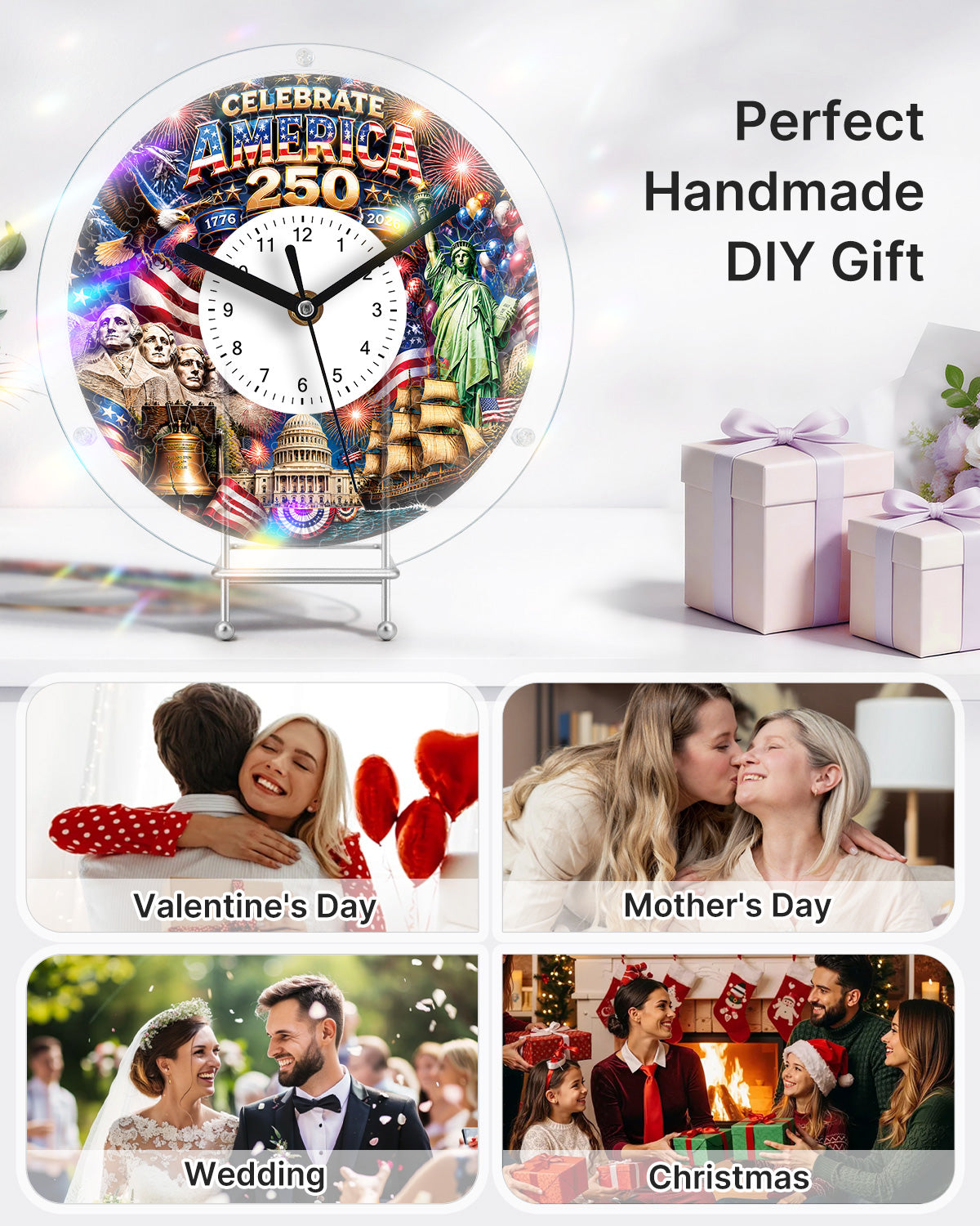 kaayee-clock-kit-celebrate-america-250-acryl-puzzle-uhr-regular-plus image 7