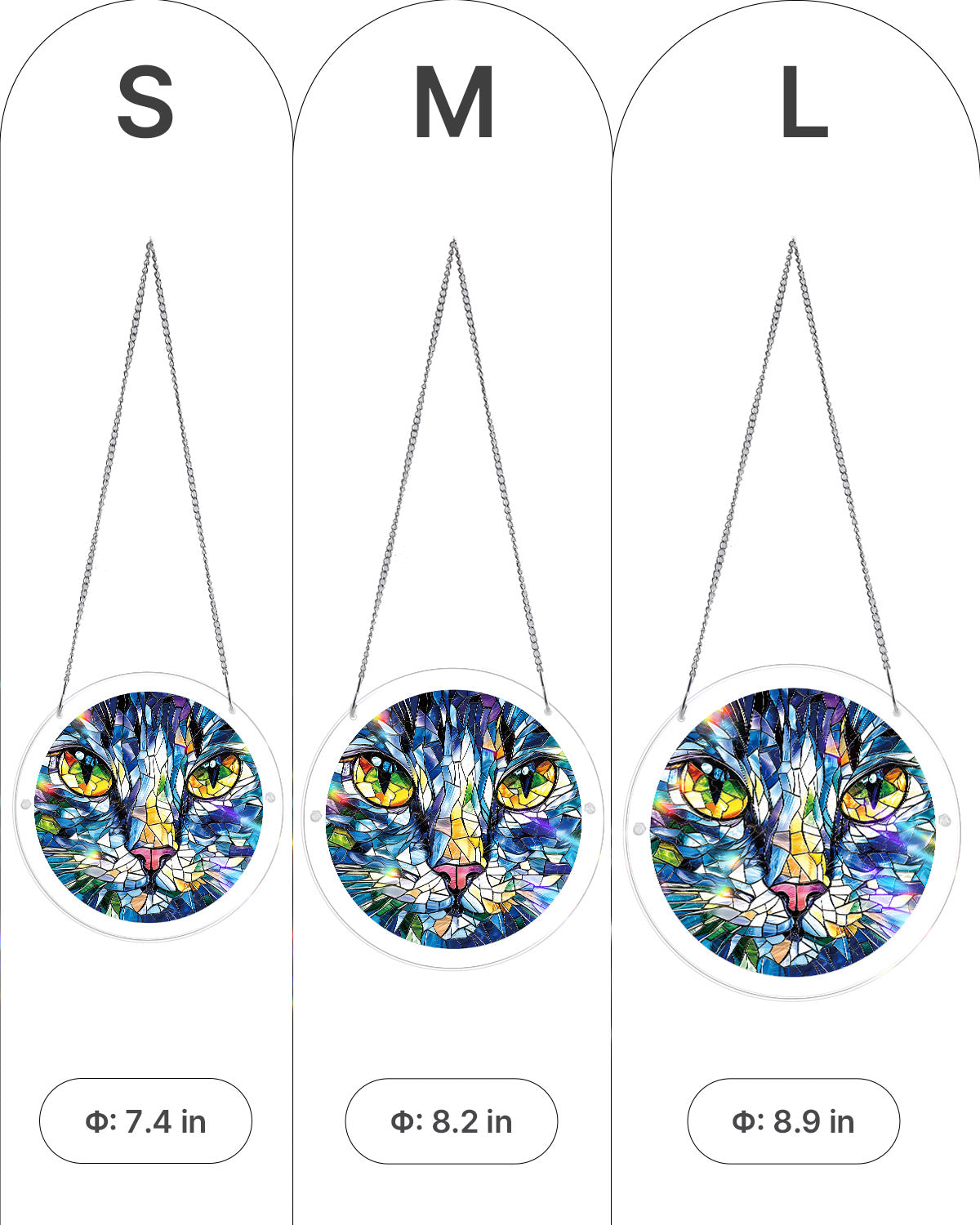 kaayee-mosaic-cat-suncatcher-fensterbild-medium-katze image 5