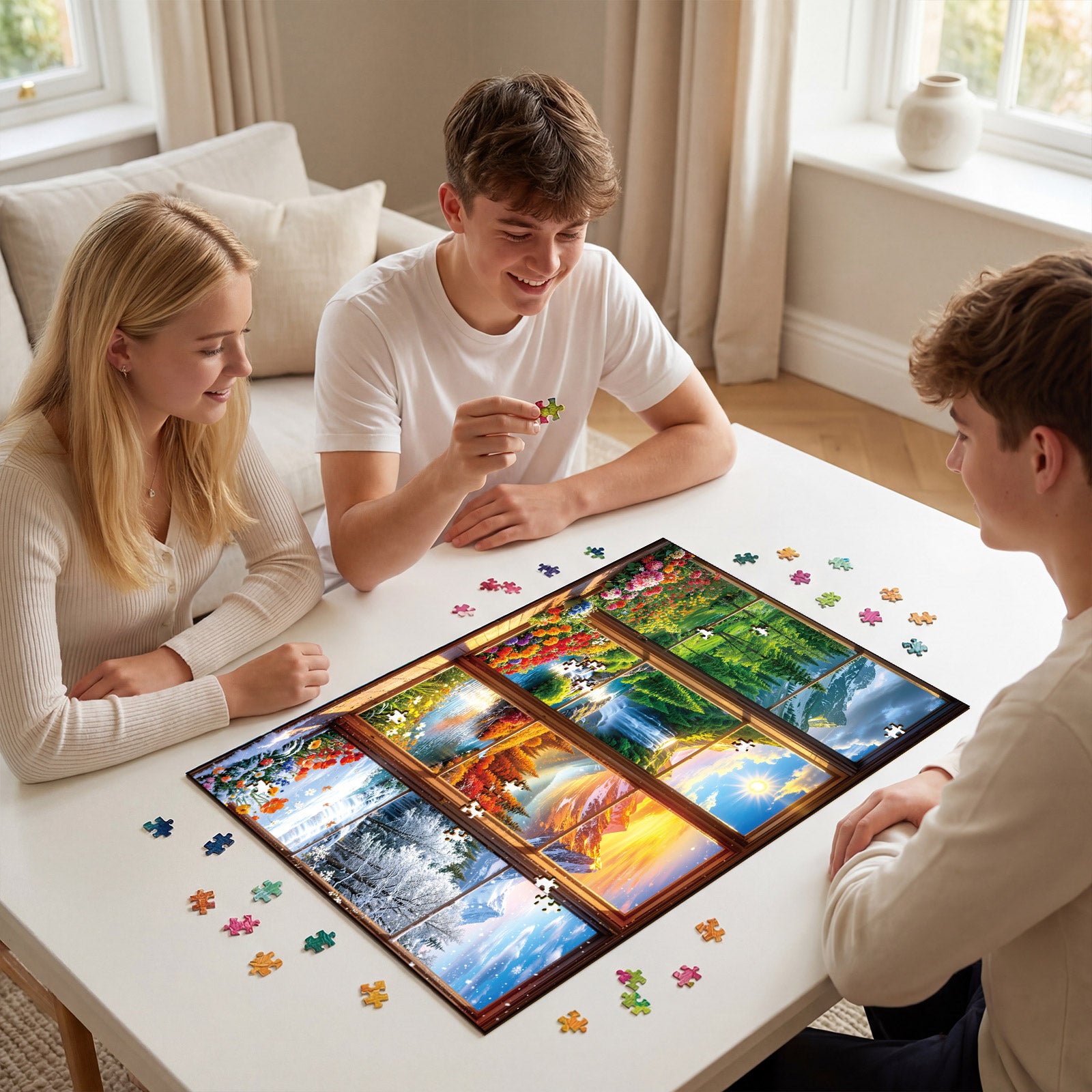 kaayee-seasons-outside-window-1000-teile-puzzle-standard-edition image 8
