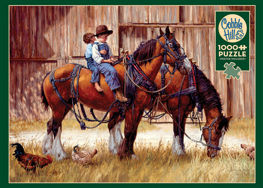 cobble-hill-1000-piece-back-to-the-barn-puzzle-1000-teile-bauernhof image 3