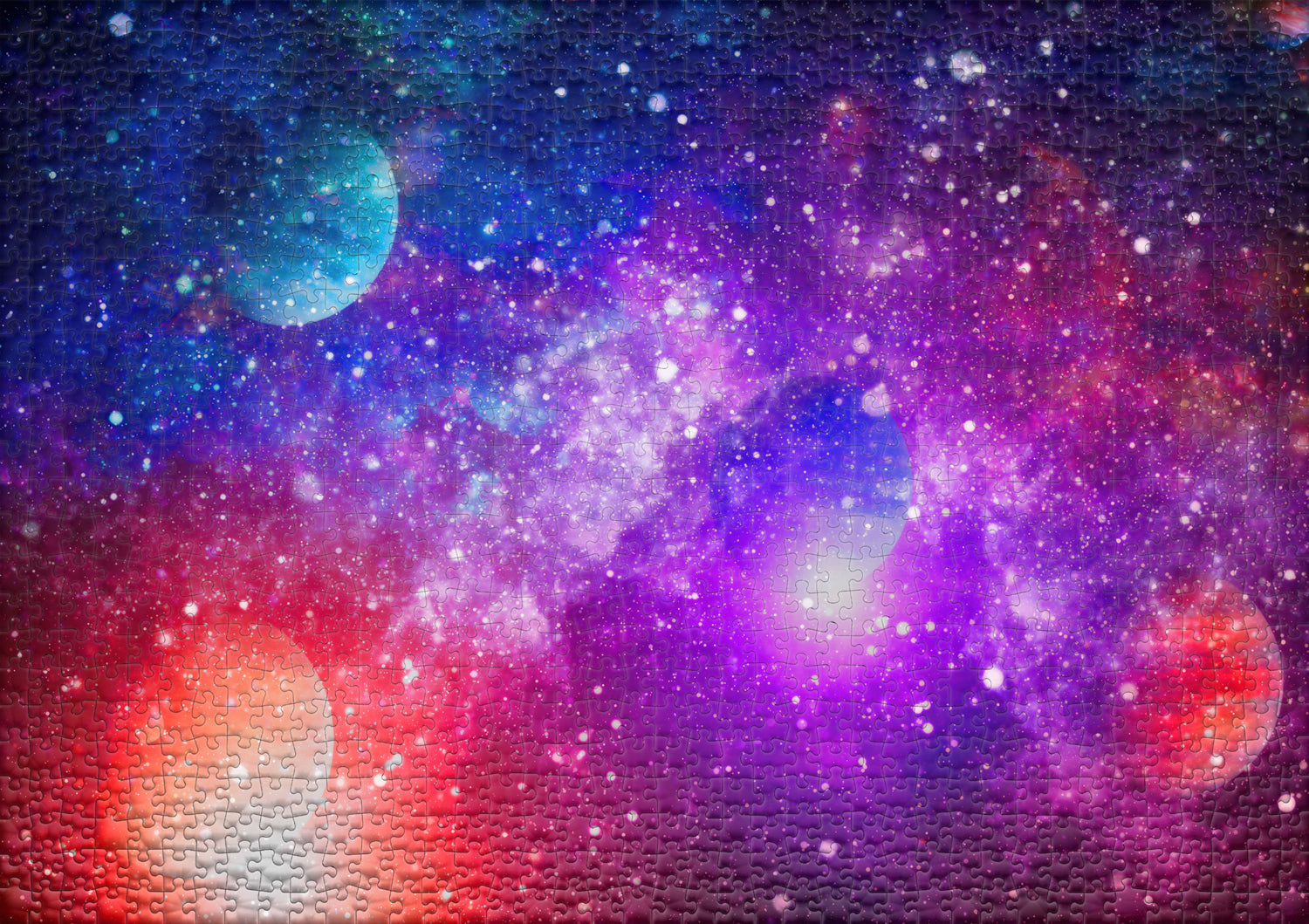 ulmer-puzzleschmiede-puzzle-1000-teile-schwebende-welten-puzzle-weltall image 2