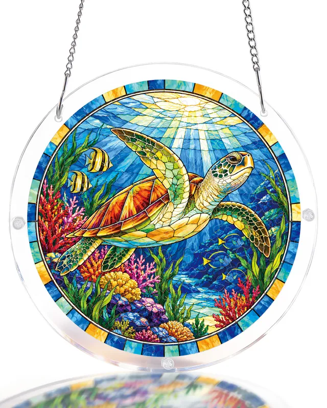 kaayee-ocean-turtle-suncatcher-fensterbild-medium image 1