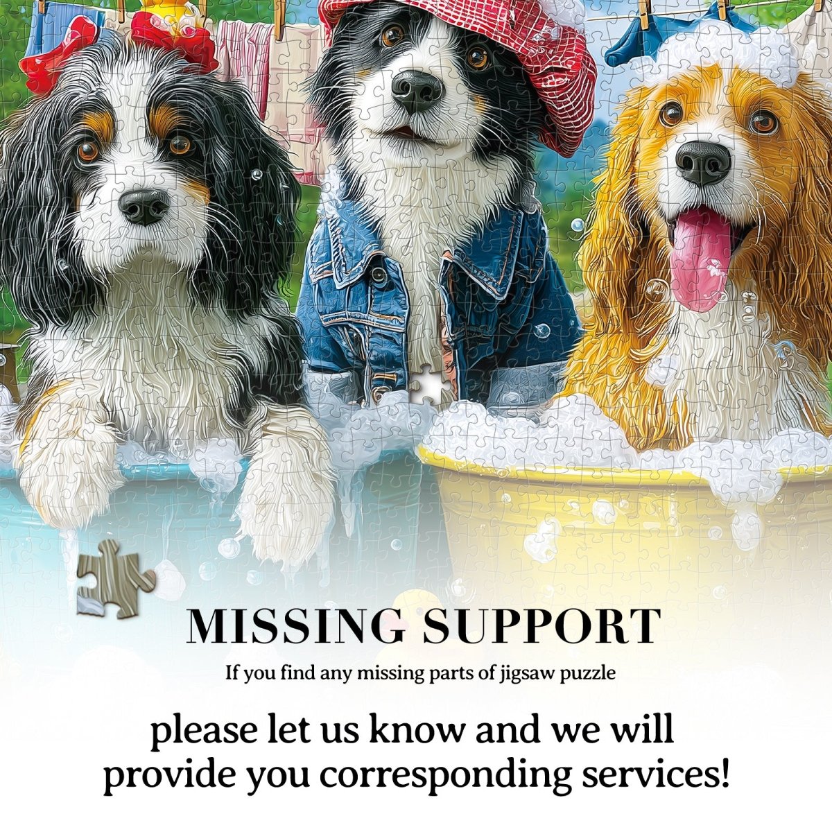 kaayee-cardboard-bubble-pup-squad-puzzle-1000-teile-standard image 7
