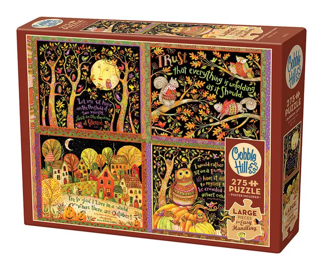 cobble-hill-easy-handling-autumn-reflections-puzzle-275-teile-herbst image 1
