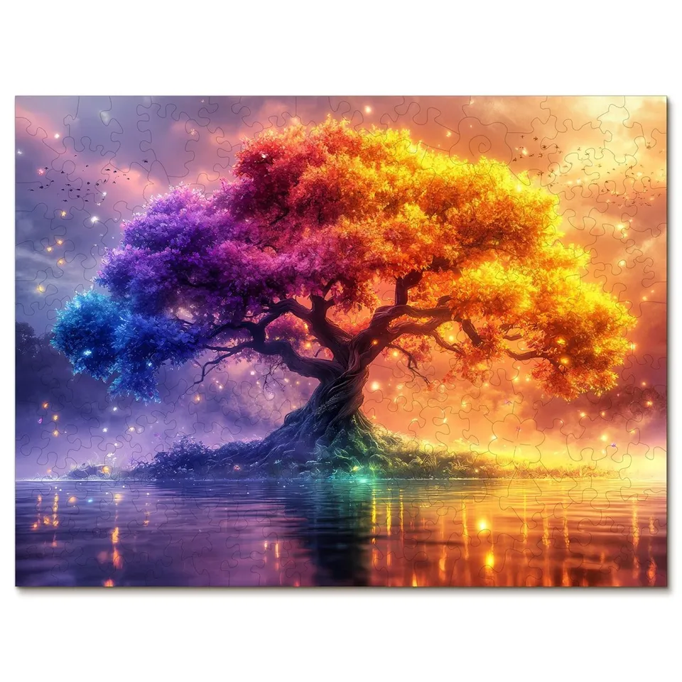kaayee-tree-of-life-holzpuzzle-medium-lebensbaum image 1