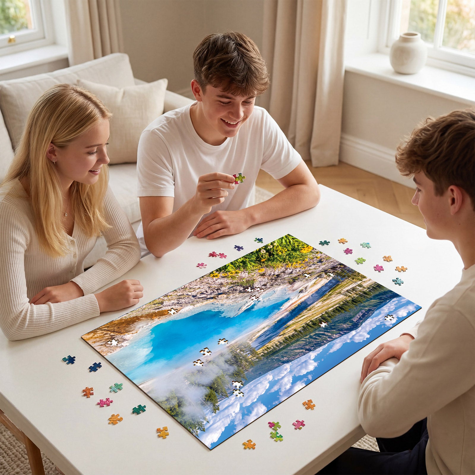 kaayee-cardboard-puzzle-yellowstone-wonders-1000-teile image 4