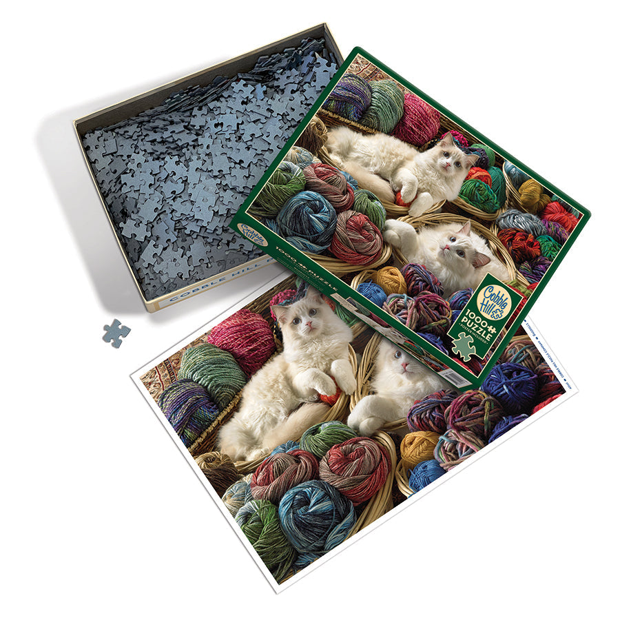 cobble-hill-1000-piece-ragdolls-puzzle-1000-teile-katzen image 3