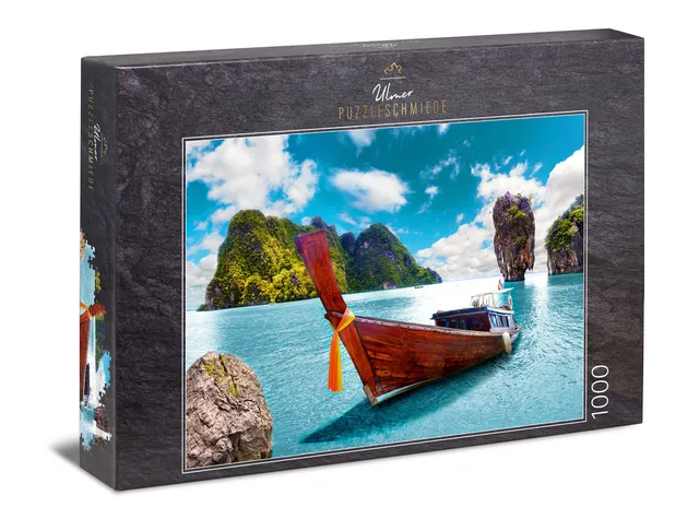 ulmer-puzzleschmiede-puzzle-1000-teile-paradies-in-sicht-strand-thailand image 1