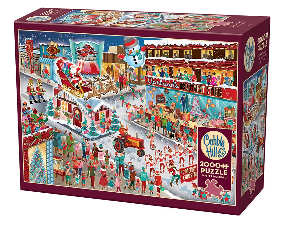 cobble-hill-santa-s-parade-2000-teile-puzzle-weihnachten image 1