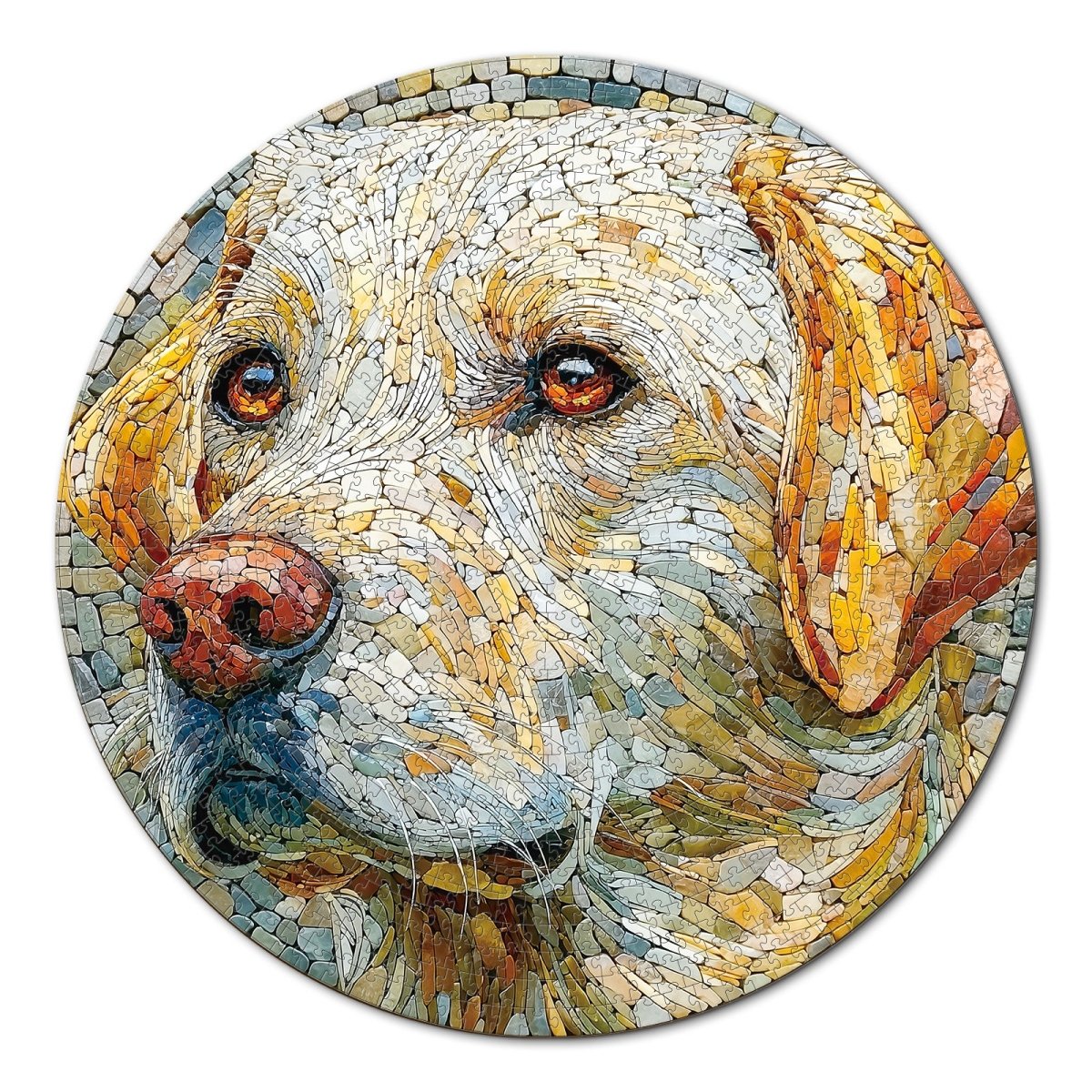 kaayee-cardboard-puzzle-stone-dog-puzzle-1000-teile-standard image 1