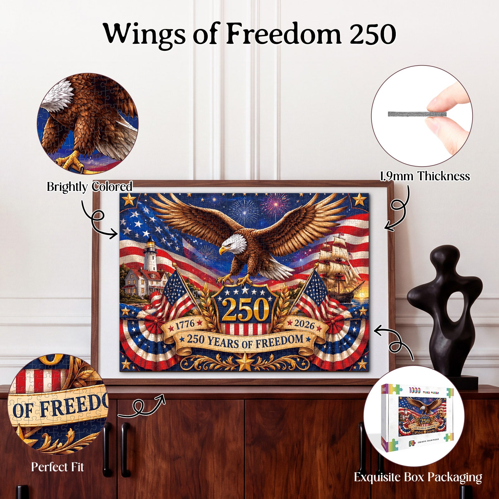 kaayee-cardboard-puzzle-wings-of-freedom-250-1000-teile-eco image 3