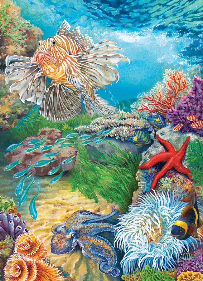 cobble-hill-1000-piece-reef-life-puzzle-1000-teile-meer image 2