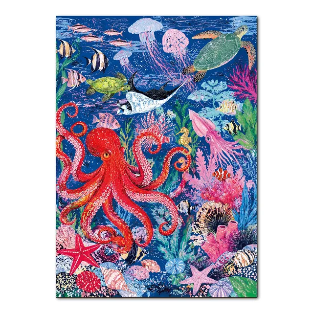 kaayee-ocean-adventure-1000-teile-puzzle-eco-white-board image 1