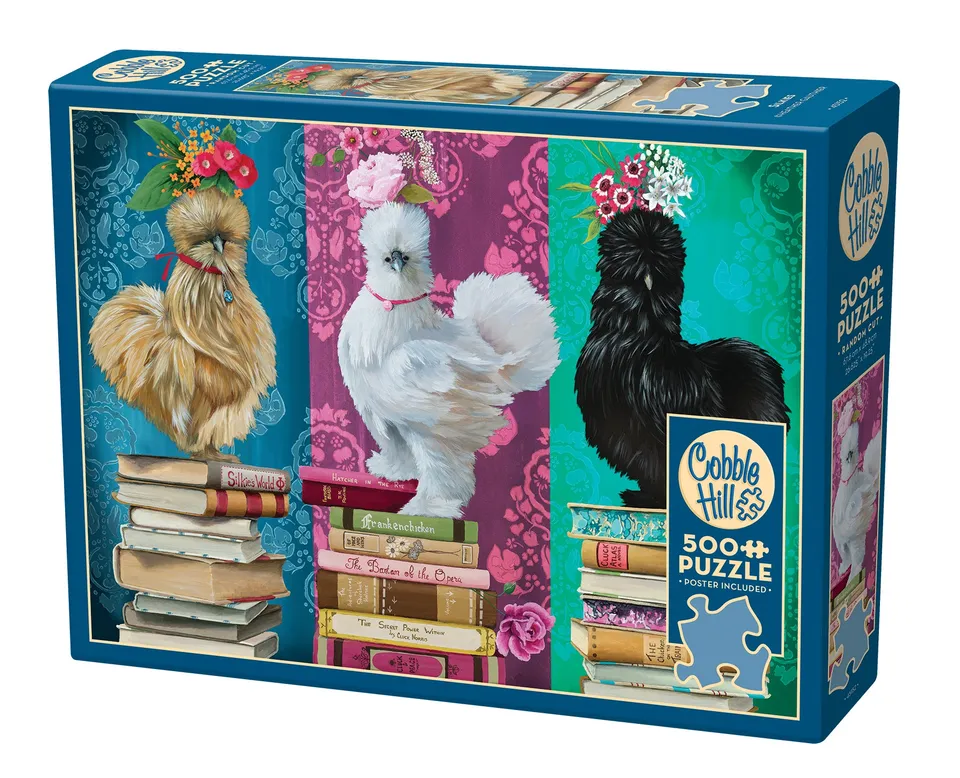 cobble-hill-500-silkies-puzzle-500-teile-h-hner image 1