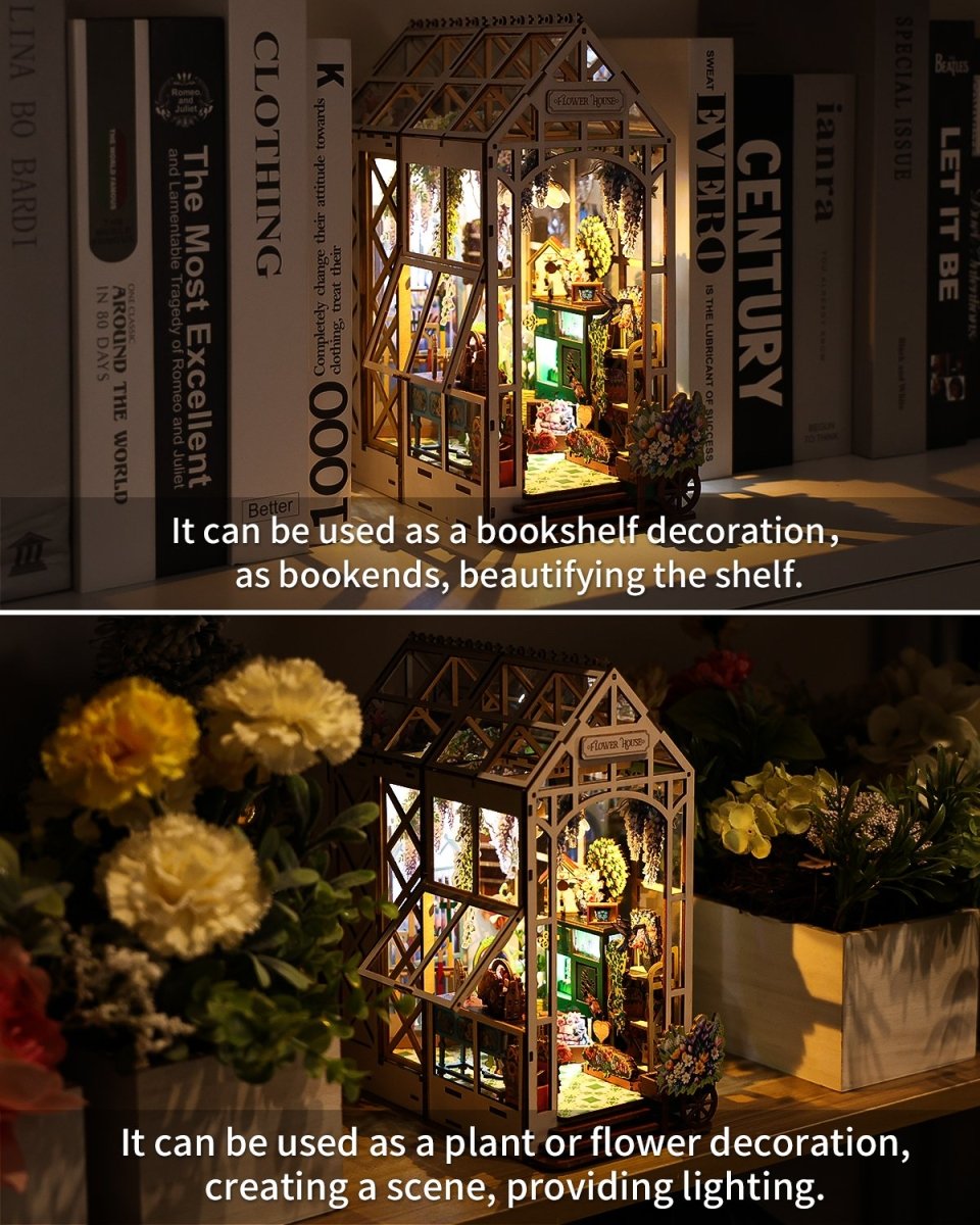 kaayee-book-nook-kit-flower-house-booknook-gew-chshaus-led image 6