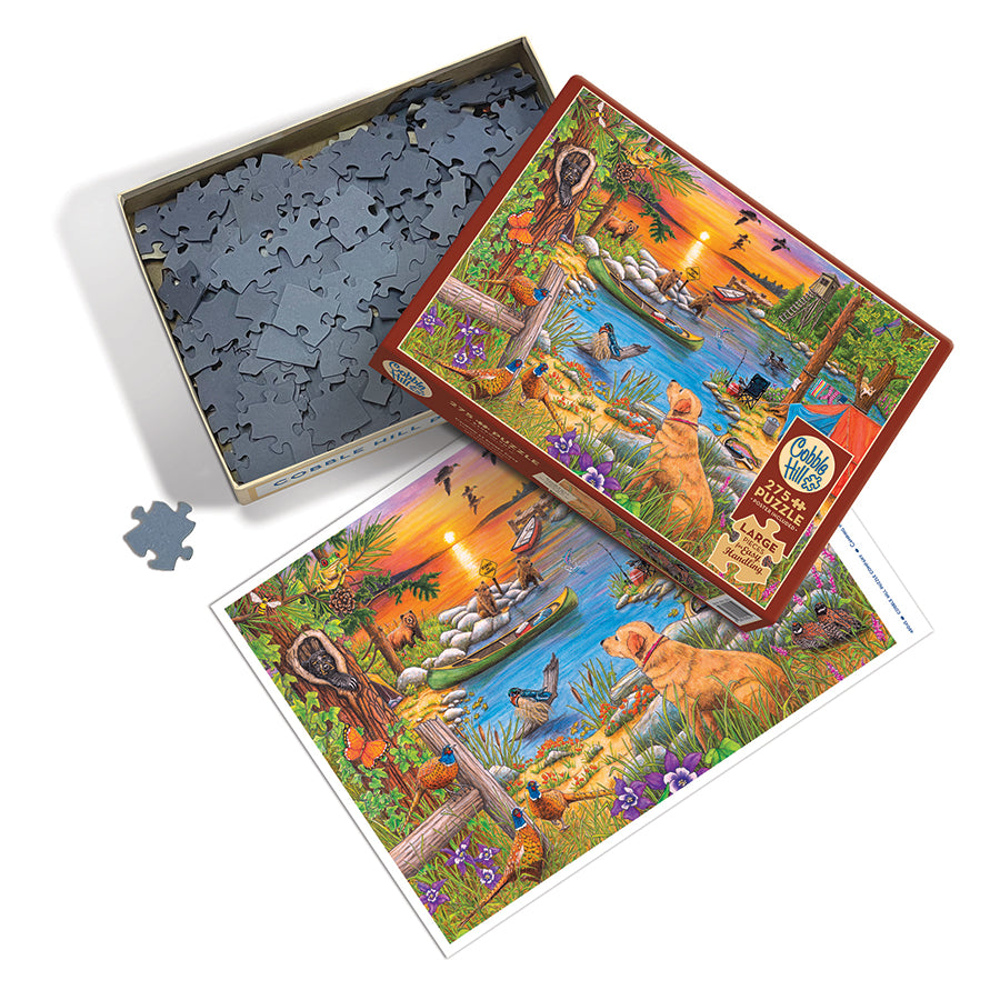 cobble-hill-easy-handling-275-camping-at-sunset-cove-puzzle image 3