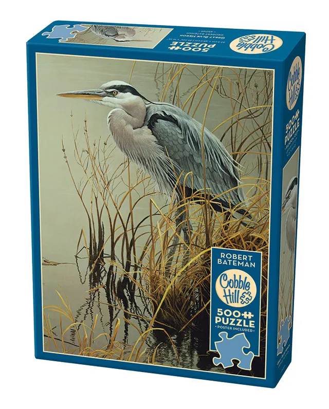 cobble-hill-great-blue-heron-500-teile-puzzle-reiher image 1