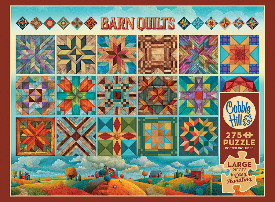 cobble-hill-easy-handling-barn-quilts-puzzle-275teile-hof image 5