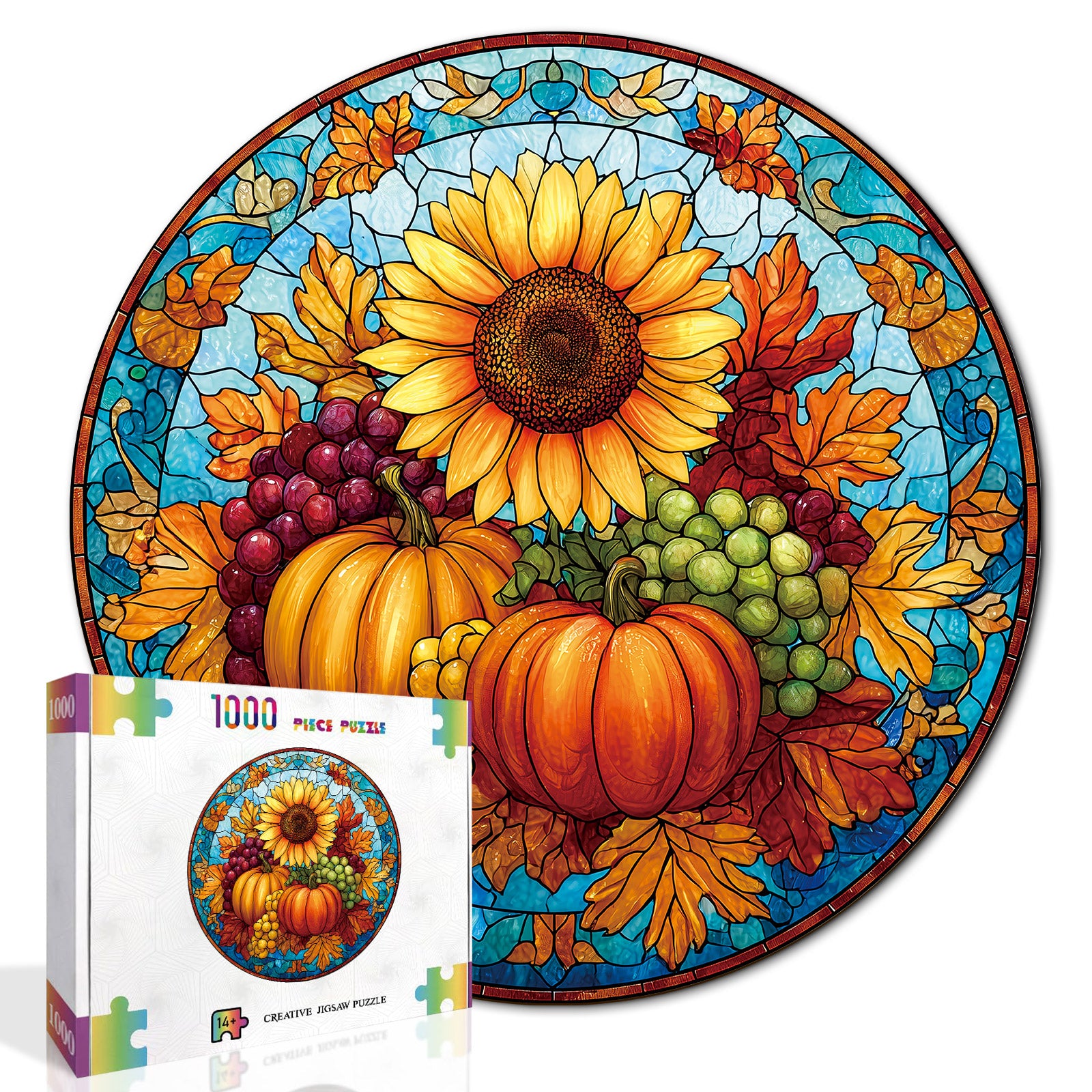 kaayee-autumn-harvest-kartonpuzzle-1000-teile-eco-white-board image 2
