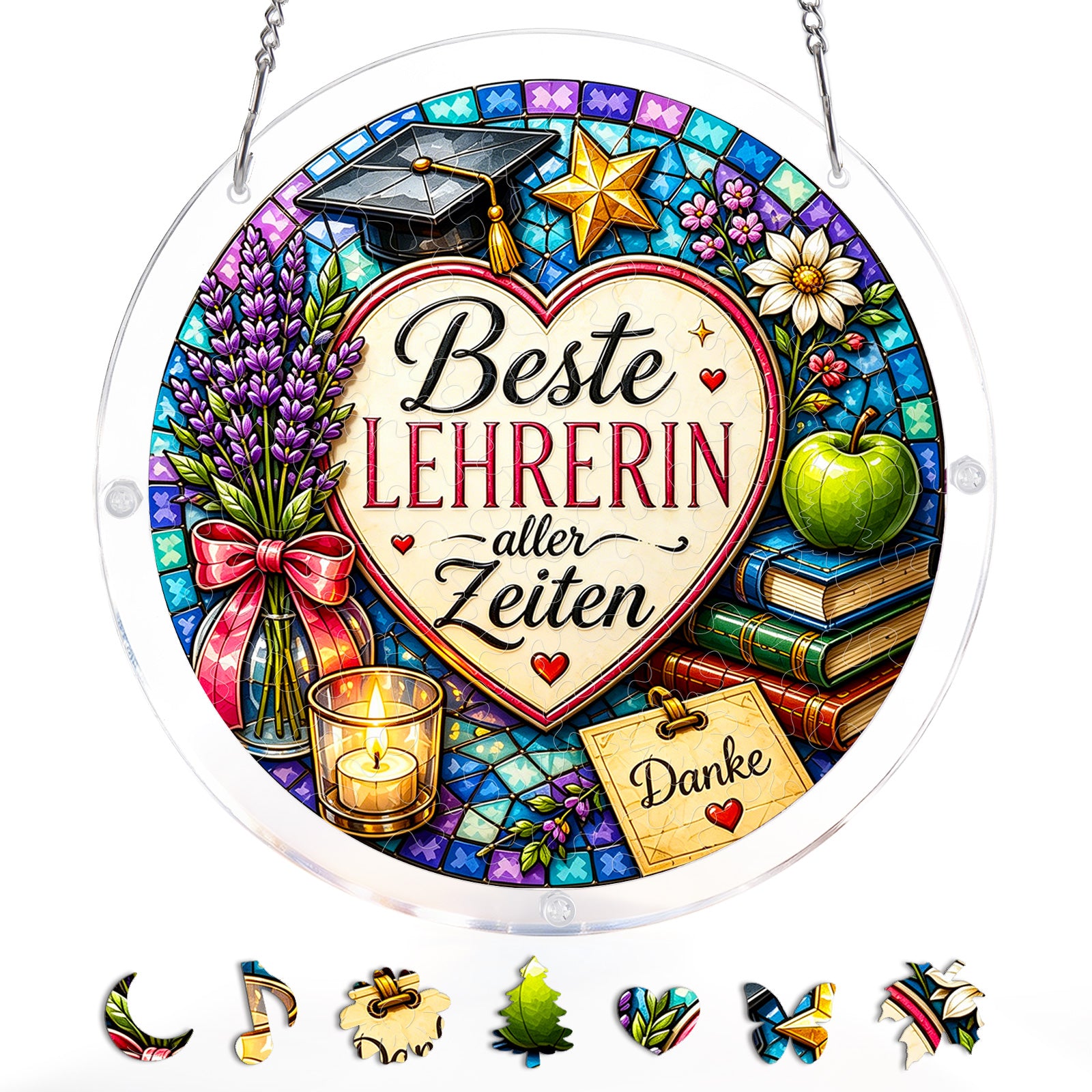 kaayee-suncatcher-puzzle-female-teacher-fensterbild-small image 3